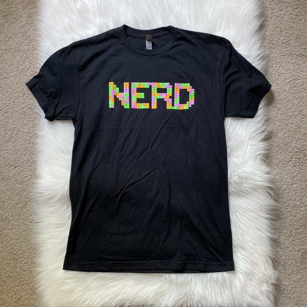 NWOT Wordle Nerd Shirt, S